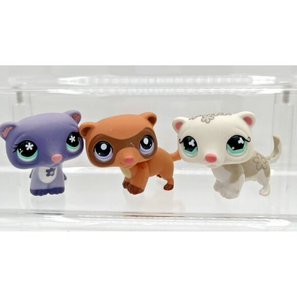 littlest Pet Shop LPS ferret #579 #1612 #482 #334 #289 HASBRO 2006 G2 lot of 5 - Picture 2 of 16